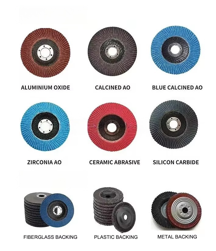 Industrial 5" Aluminum Oxide Flap Disc (P120 Fine Finish) – OEM Detail 3