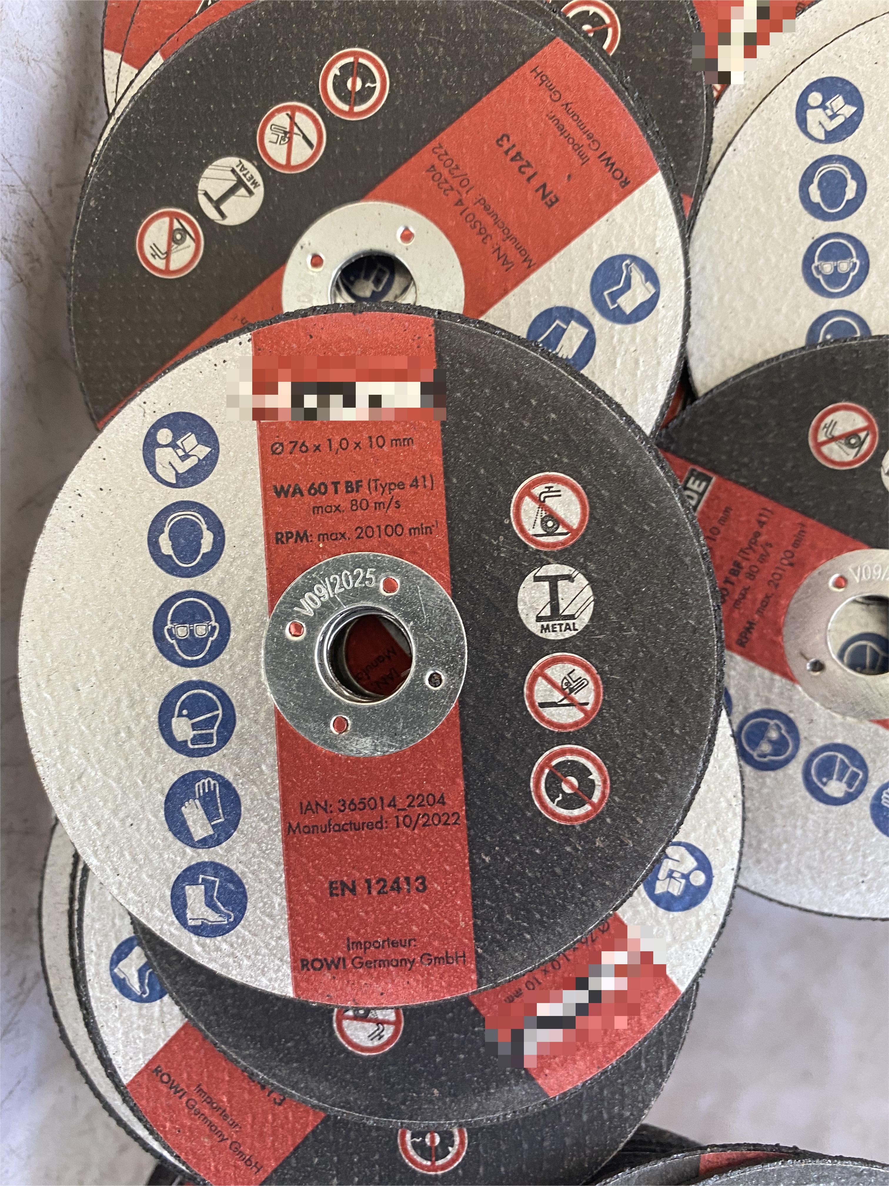 Industrial 4.5" (115mm) Depressed Center Grinding Wheel for Metal – OEM Detail 4