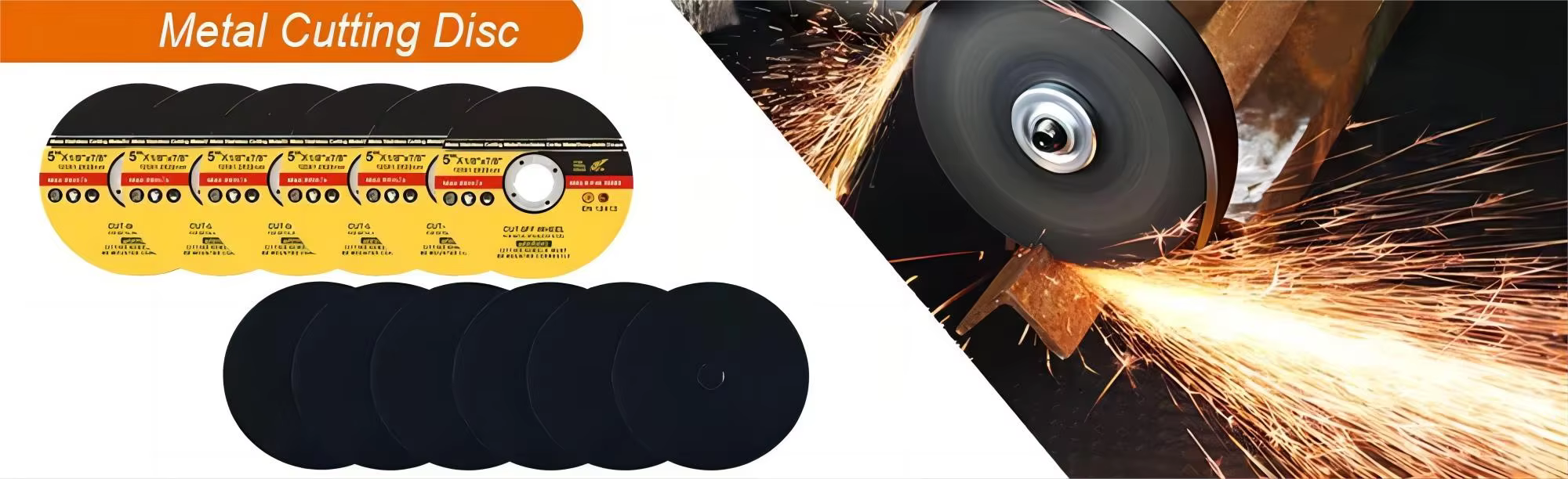 Industrial 5" (125mm) Resin Cut-Off Wheel for Stainless Steel – OEM Detail 1