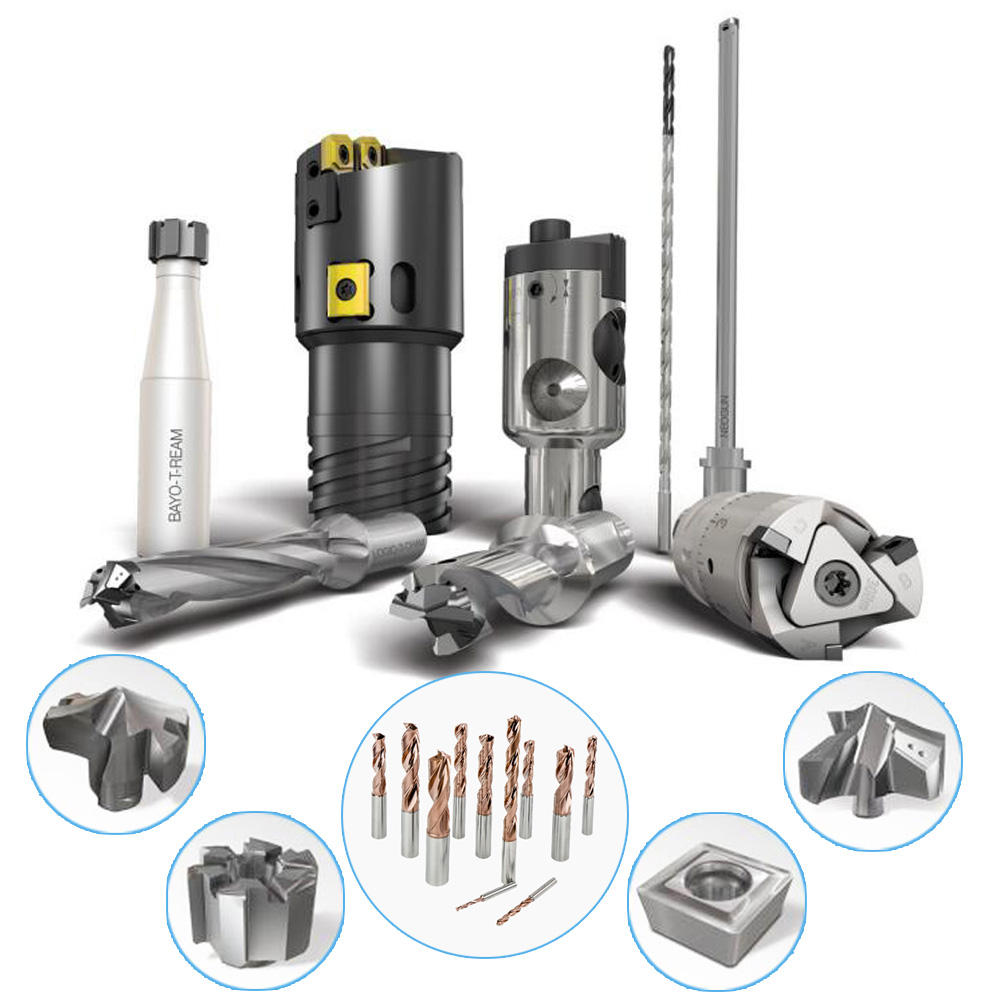 Industrial Solid Carbide Coolant-Through Twist Drill Bit for CNC Machining Detail 2