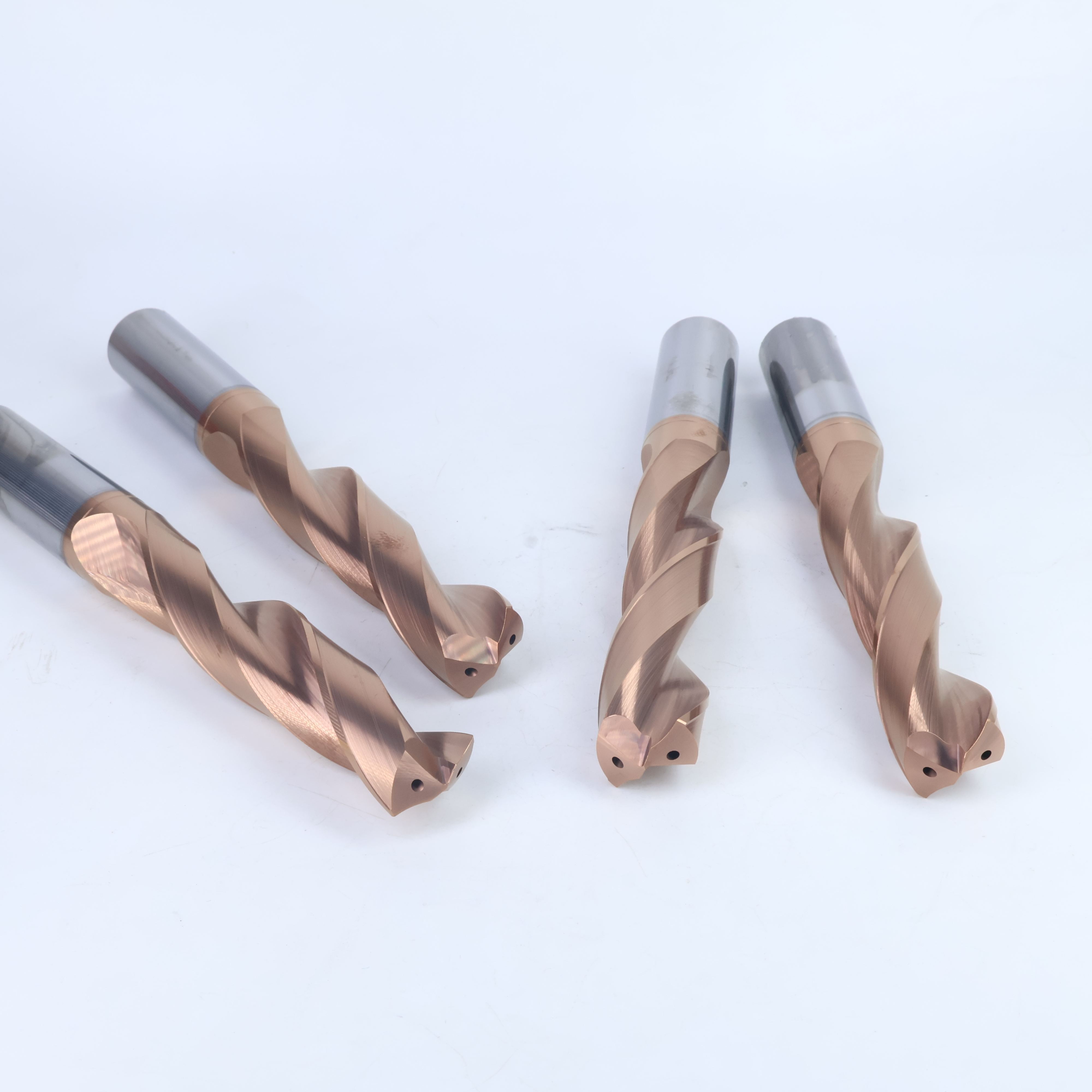 Industrial Solid Carbide Coolant-Through Twist Drill Bit for CNC Machining Detail 1