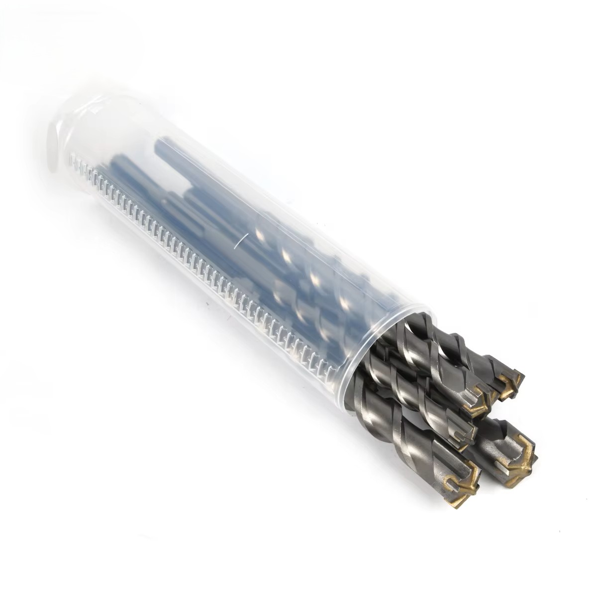 Customizable SDS Max Drill Bit SDS Plus Drill Bit Set Flat/Cross Tip Carbide Masonry Drill Bit with Single/Double Flute Detail 1