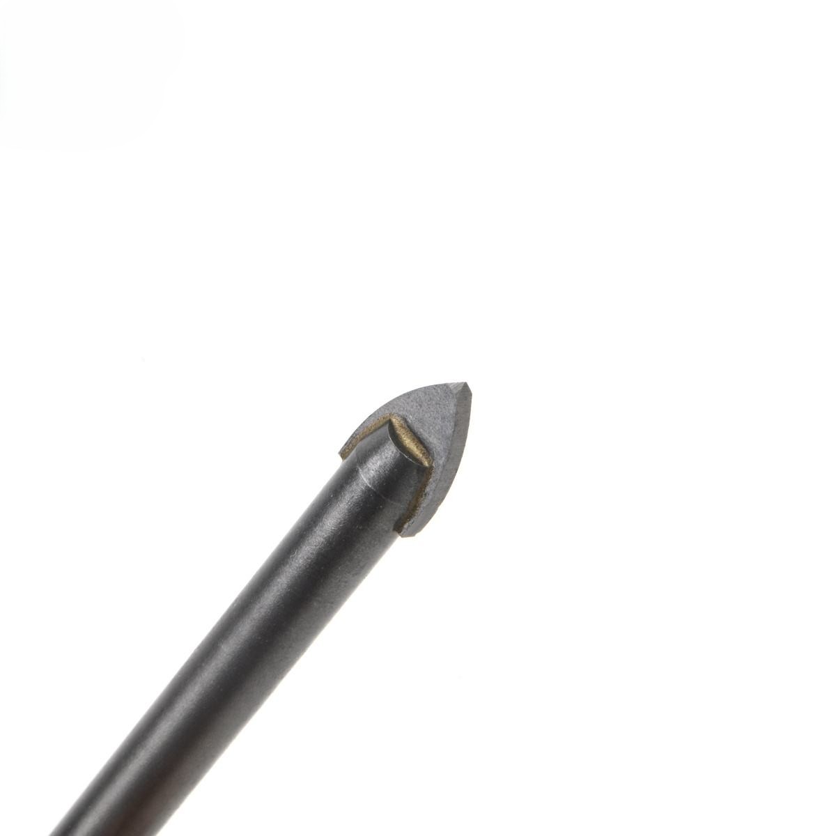 Tungsten Carbide Tip Spade Drill Bit for Drilling Glass and Marble 1/4" Hex Shank Glass and Tile Drill Bit Center Drill Bit Detail 1