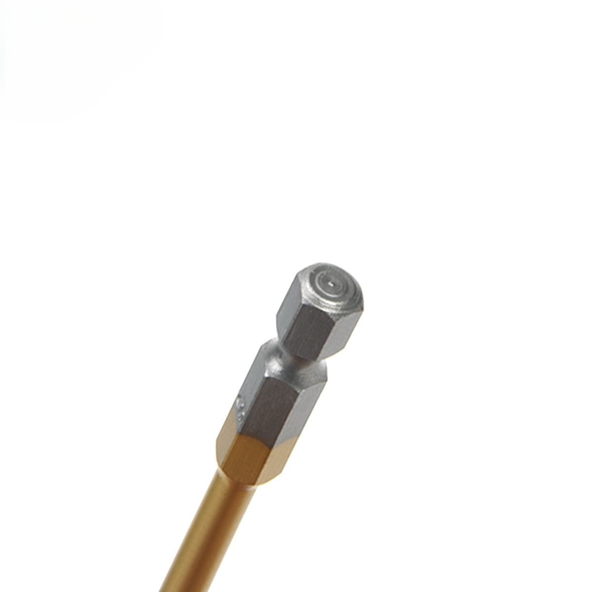 Tungsten Carbide Cross Tip Spade Drill Bit for Drilling Glass 1/4" Hex Shank Titanium Coating Glass and Tile Drill Bit Detail 3