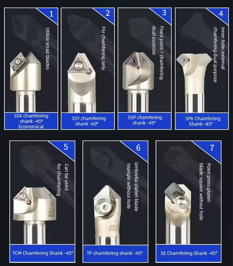 Industrial SSK 45° Indexable Chamfer Mill (Alloy Steel) – OEM Detail 2