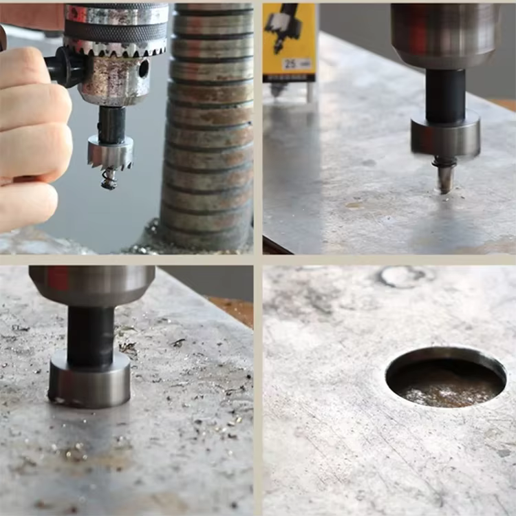 Industrial YG10X TCT Hole Saw for Stainless Steel (3-Ply Blade) – OEM Sizes Detail 1