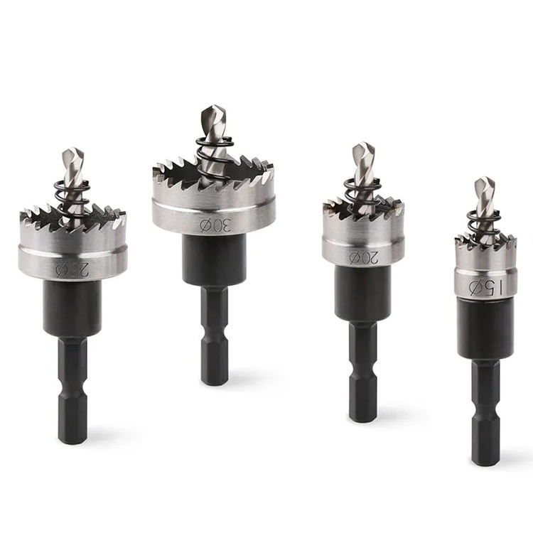 Industrial HSS Hole Saw Kit for Sheet Metal – Fully Customizable OEM Sizes