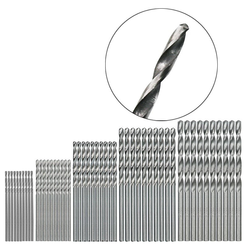 Industrial 10-Piece Micro HSS Twist Drill Bit Set (0.8-3.0mm) – OEM Detail 2