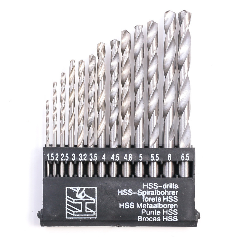 Industrial 13-Piece M35 Cobalt Twist Drill Bit Set for Stainless Steel Detail 2
