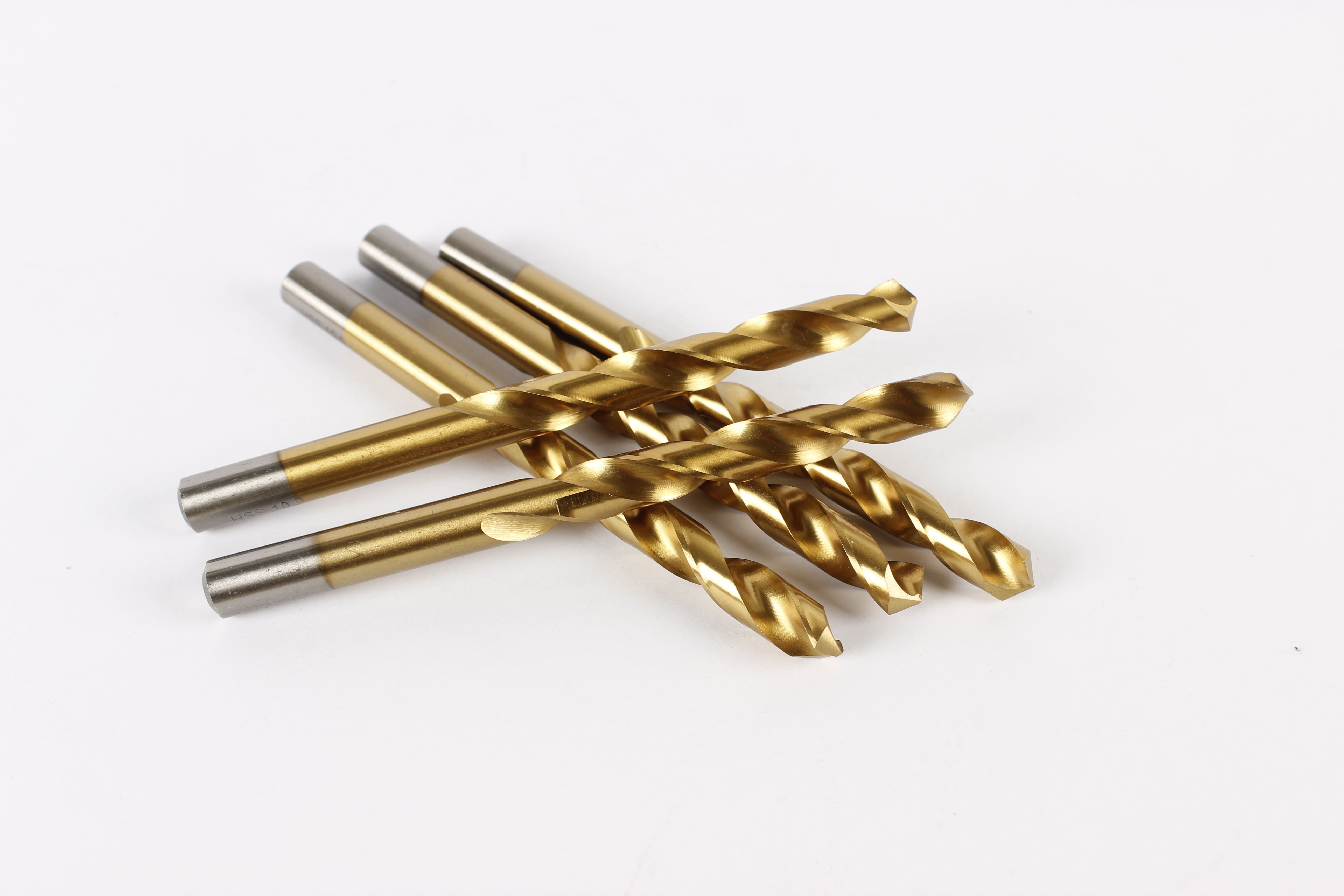 Industrial Titanium Coated HSS Twist Drill Bits (DIN338, Metric Sizes) – OEM