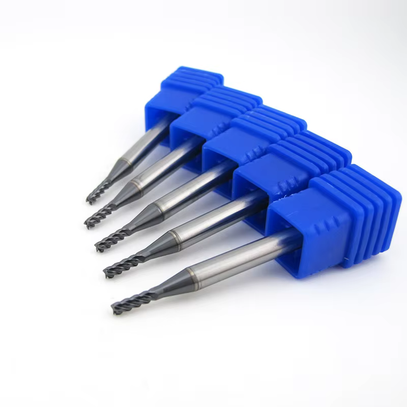 Industrial HRC50 Solid Carbide Flat End Mill (AlTiN Coated) – OEM Sizes Detail 2