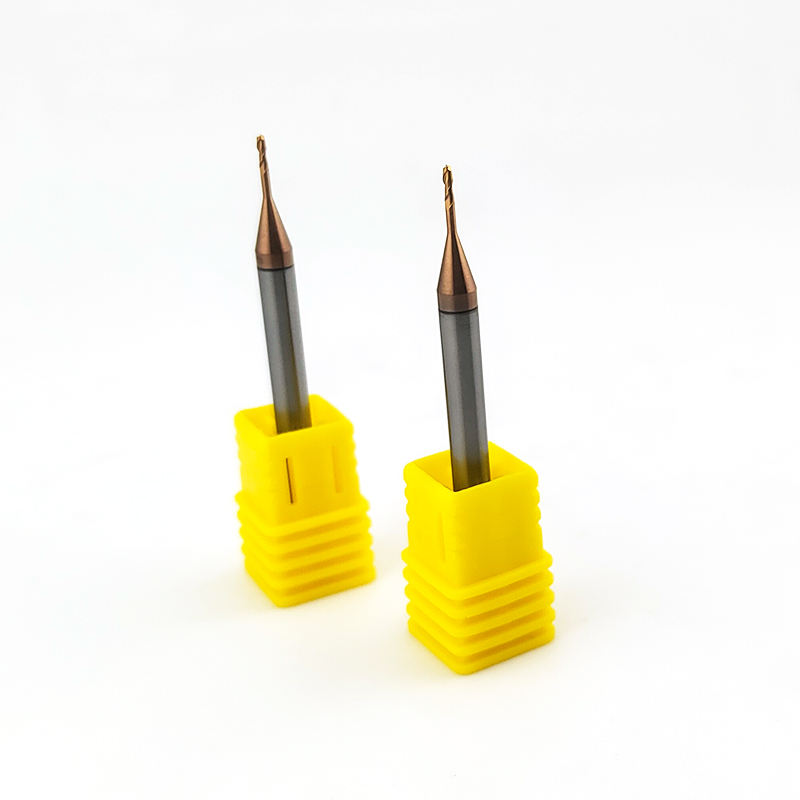 Industrial 2-Flute Micro Long Neck Flat End Mill (Nano Coated) – OEM Sizes