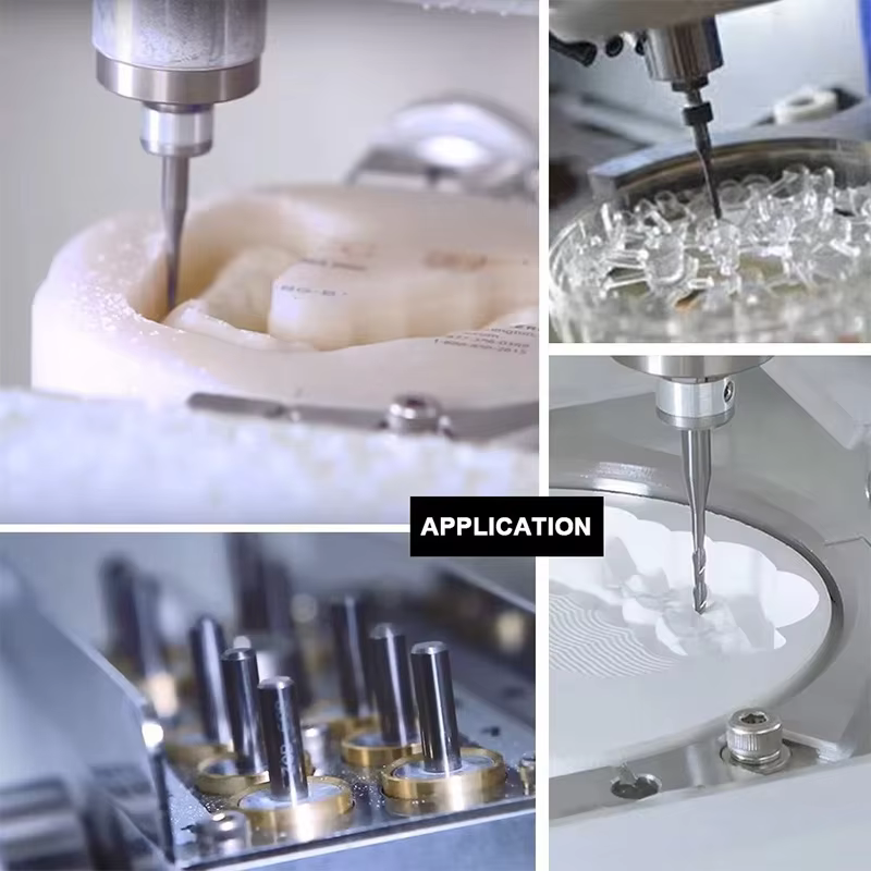 Premium Solid Carbide Dental Milling Bur for Roland CAD/CAM – OEM Detail 3