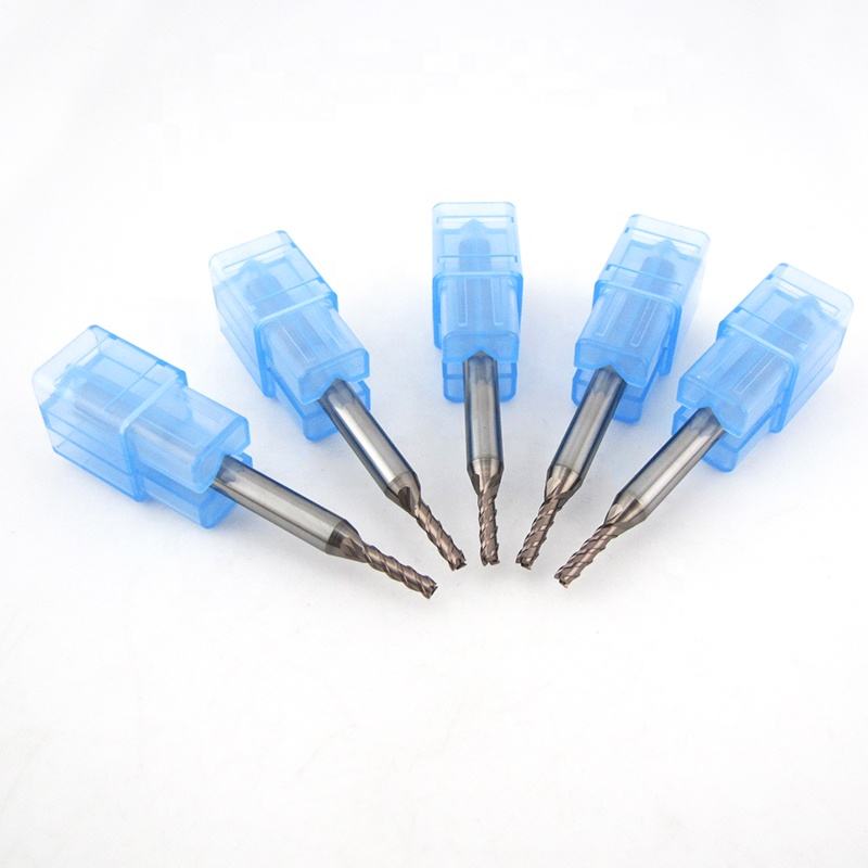 Industrial Solid Carbide Flat End Mill for 70HRC Steel (HARDMAX Coated) – OEM Detail 1