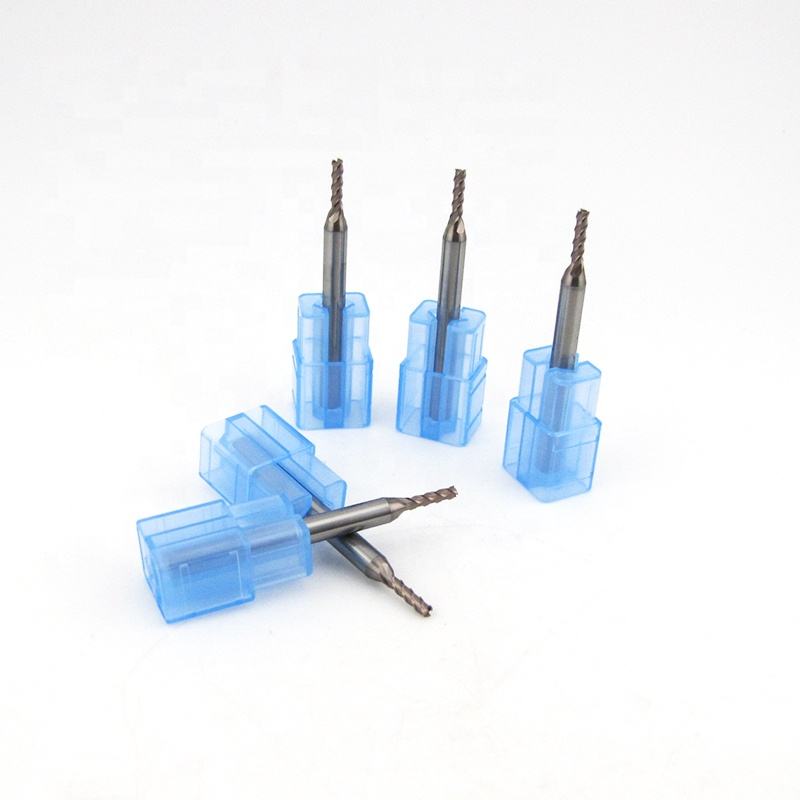 Industrial Solid Carbide Flat End Mill for 70HRC Steel (HARDMAX Coated) – OEM Detail 2