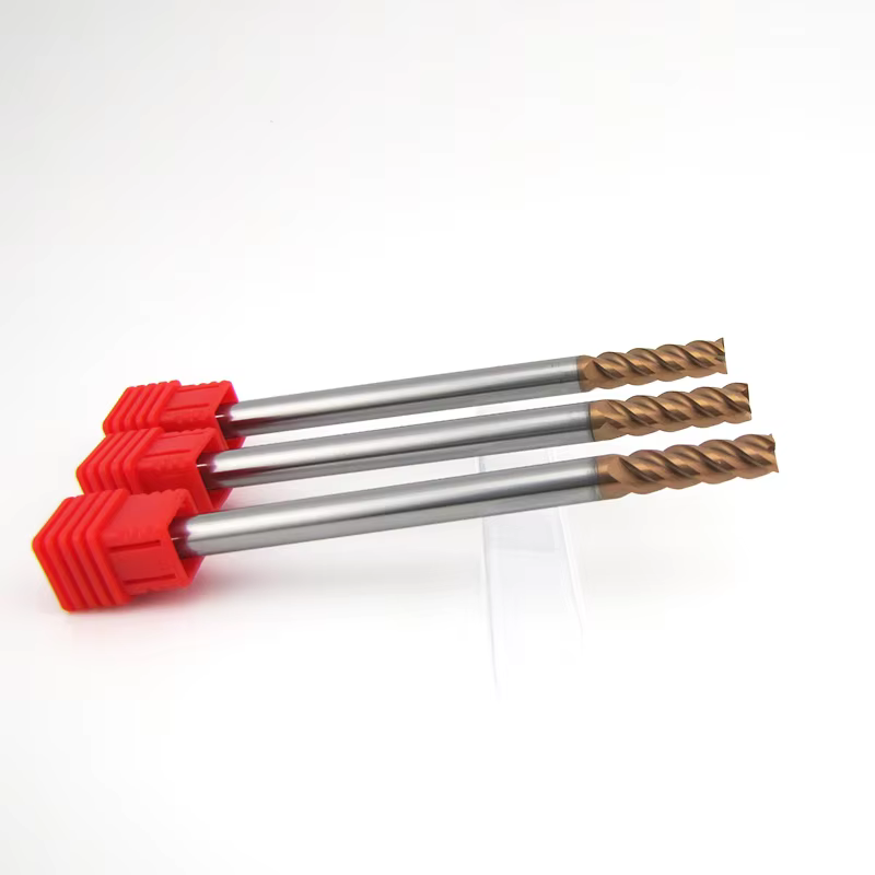 Industrial HRC68 Long Shank Flat End Mill (TIALXN Coated) – OEM Sizes Detail 2