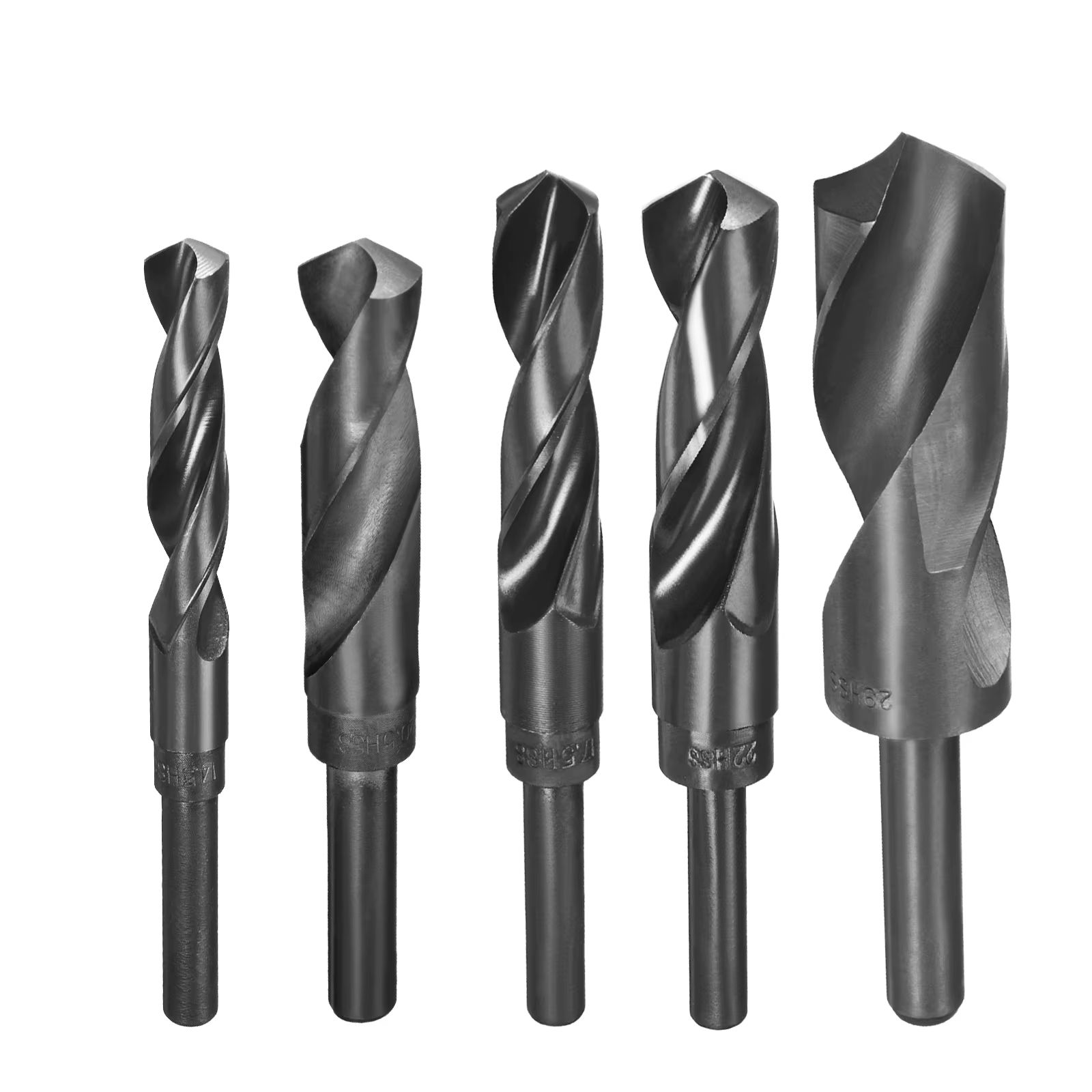 High Speed Steel Straight Handle Black Oxide Twist Drill Bit