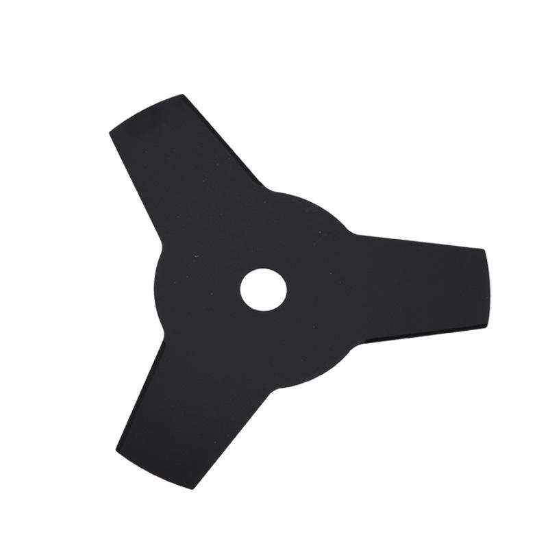 Industrial 3-Tooth Brush Cutter Blade (65Mn Steel, 255mm) – OEM Supply