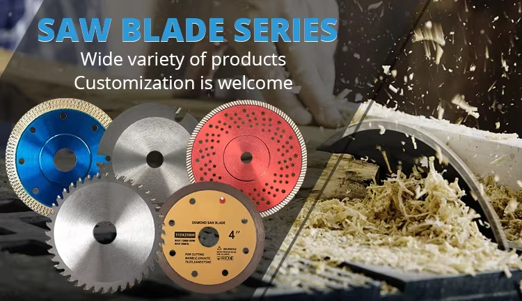 Industrial 4"-4.5" Super-Thin Turbo Diamond Blade for Porcelain Tile – OEM Detail 1