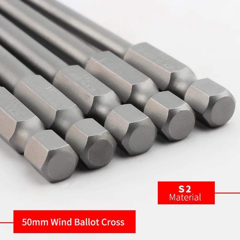 Industrial 50mm S2 Magnetic Phillips Power Bit (PH2) – OEM Detail 1