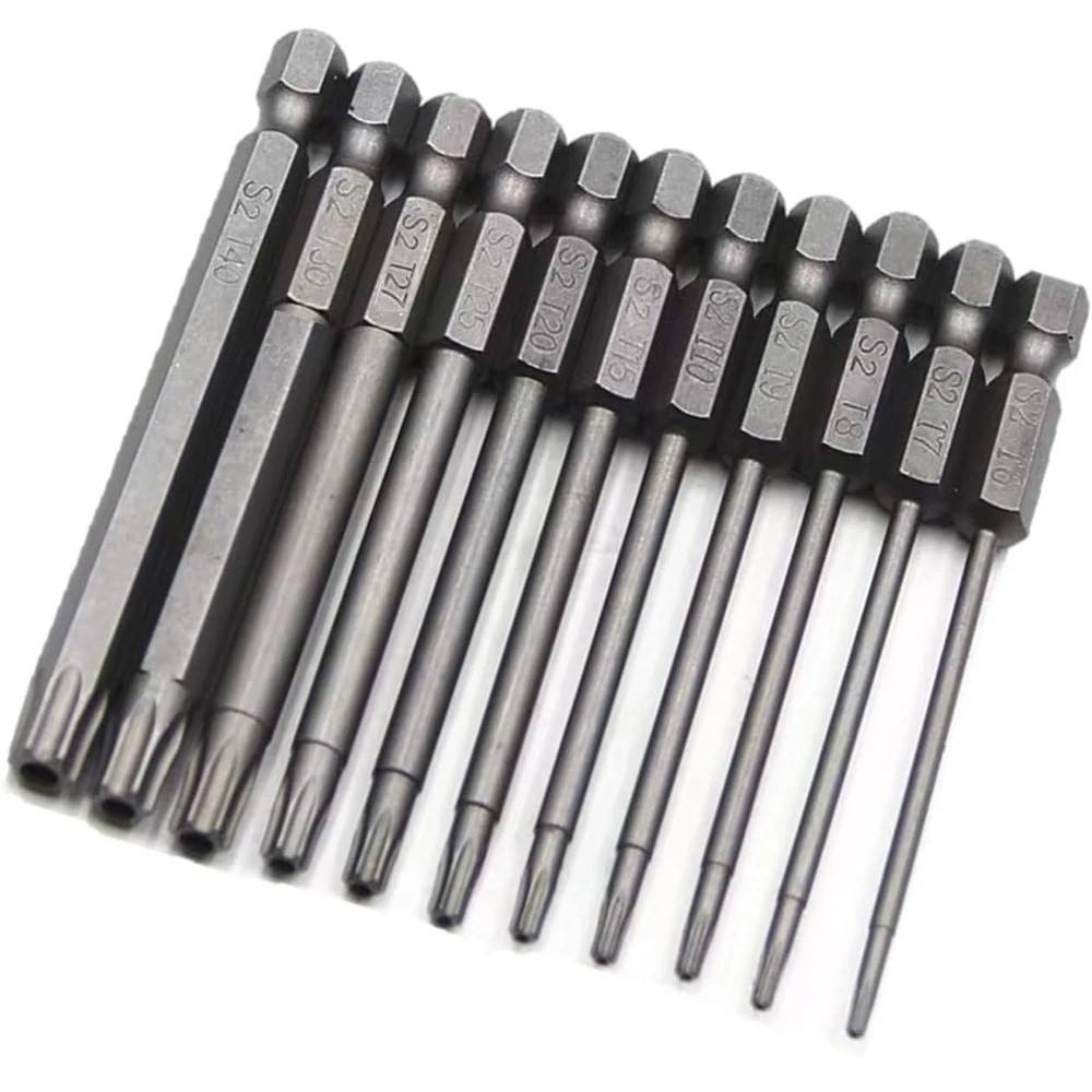 Industrial Round Shank Torx Power Bit Set (S2 Steel, 4mm/5mm) – OEM Detail 2