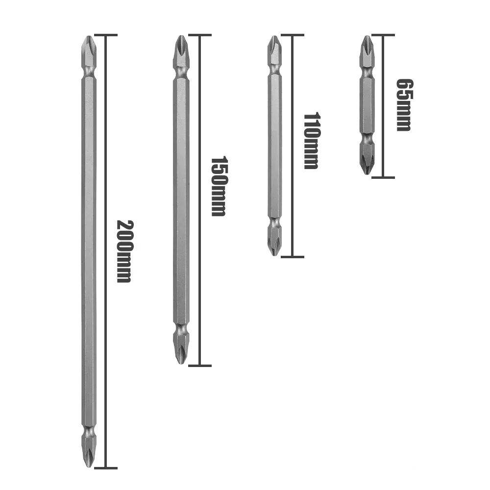 Industrial S2 Double-Ended Phillips Power Bit (PH2, 65-200mm) – OEM Detail 1